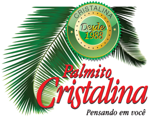 Palmito Cristalina – Palmito em Conserva – Pupunha – Palmeira Real – Juçara – Açaí – Azeite Extra Virgem – Pimentas – Cogumelos – Tomate Seco – Floripa – Capri – Qualitá – Oxan – Coopercica – Dia – Produção de Palmito